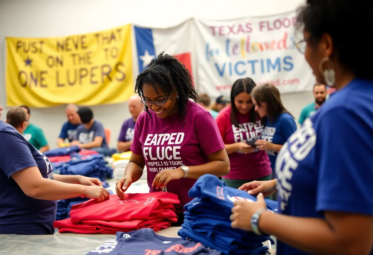 Prattville T-Shirt Drive for Texas Flood Relief