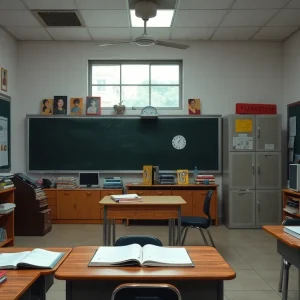 Vigilance in a San Antonio classroom