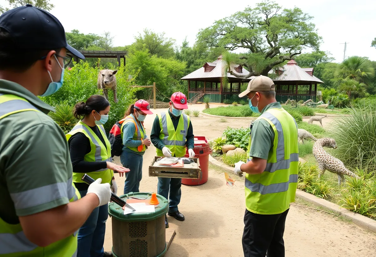 San Antonio Zoo staff preparing for animal rescue efforts after floods