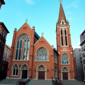Exterior view of St. Joseph's Church, San Antonio
