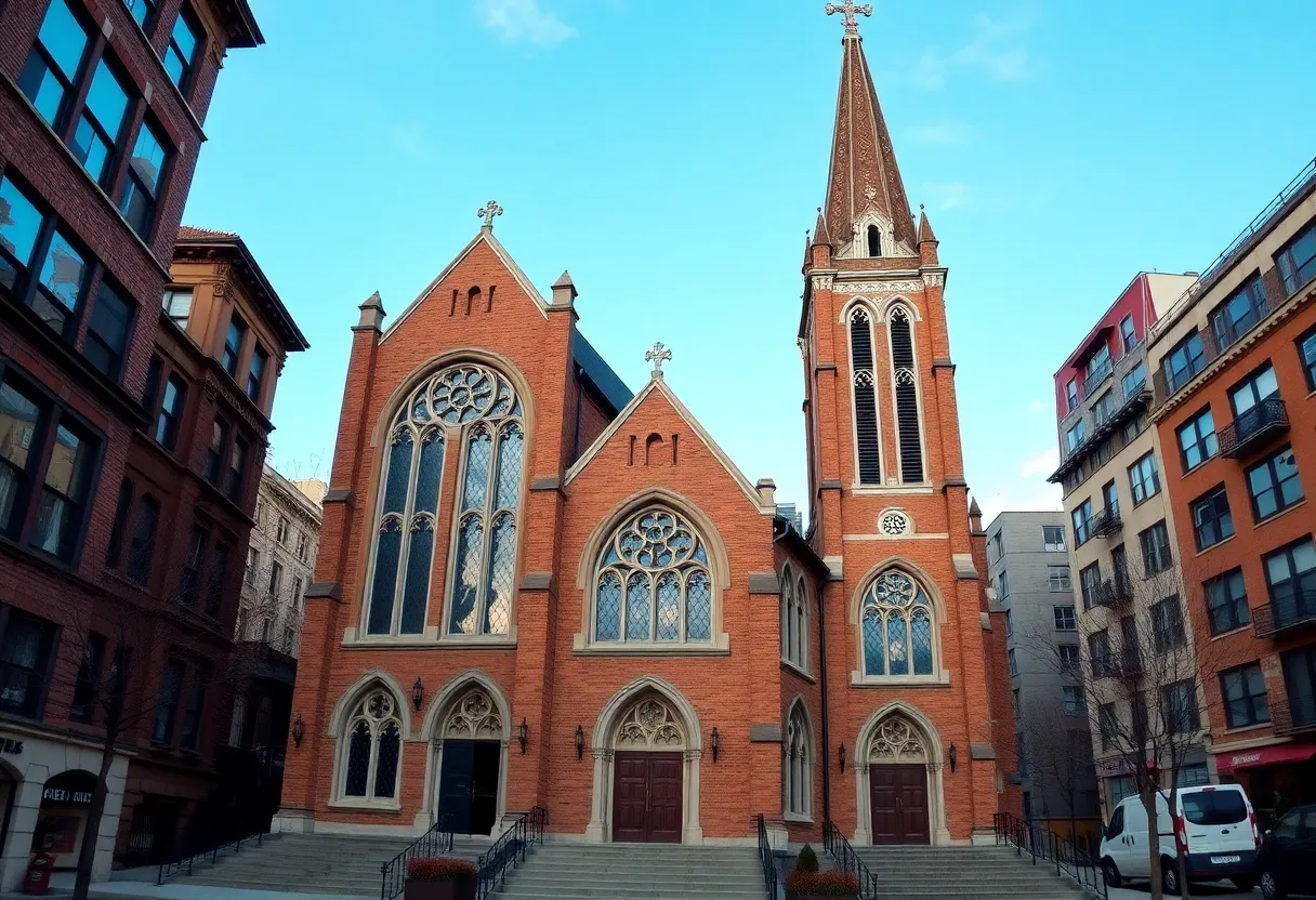 Exterior view of St. Joseph's Church, San Antonio