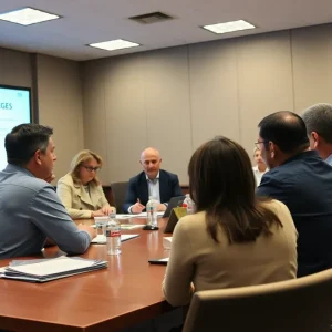 Meeting of Texas lawmakers focused on flood preparedness and response strategies.