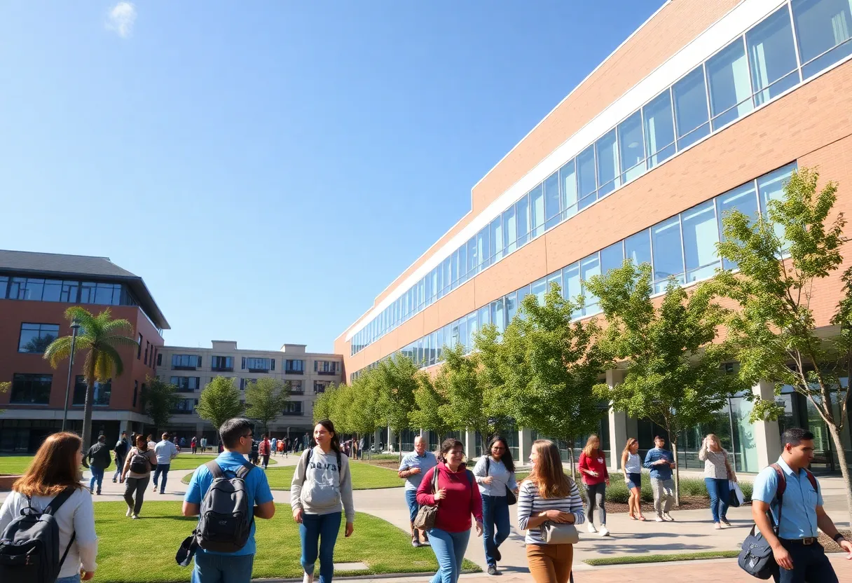 Students at Alamo Colleges District engaging in educational activities