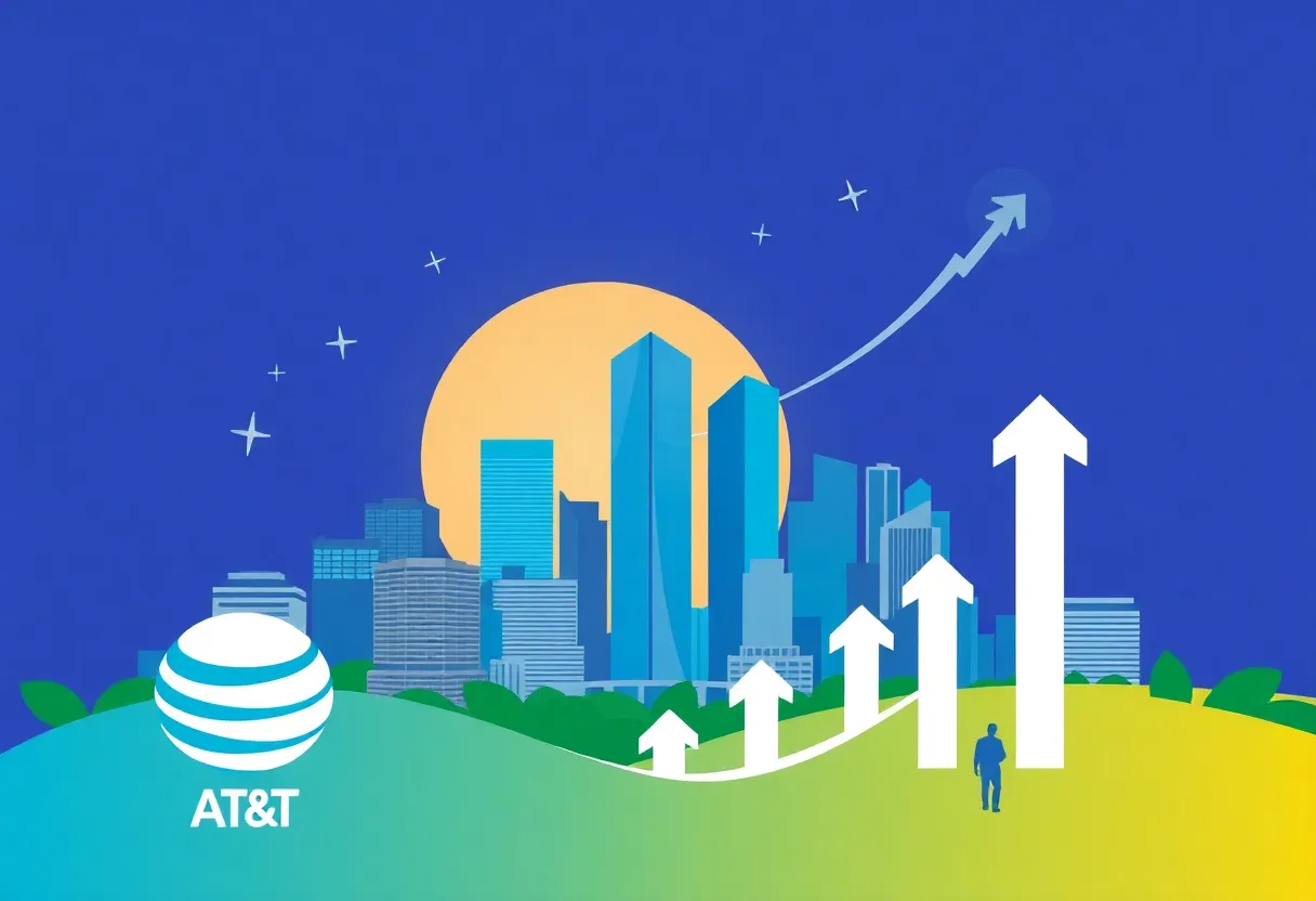 AT&T Dallas Dual-Listing Celebration