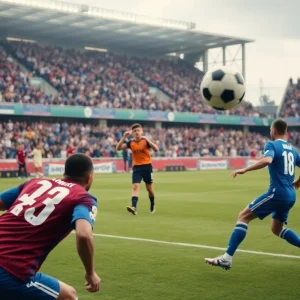 University of Houston soccer team plays against UTSA