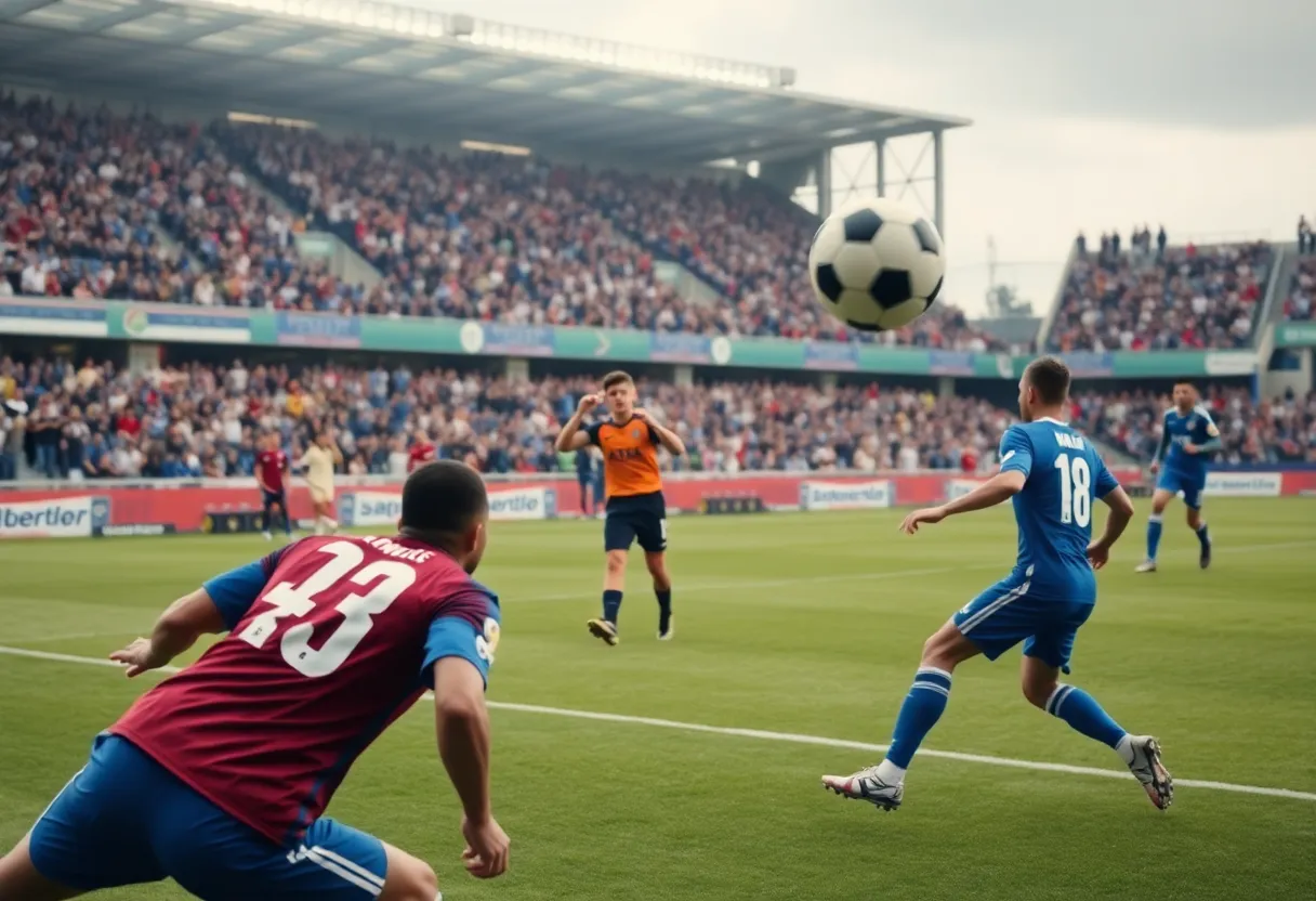 University of Houston soccer team plays against UTSA