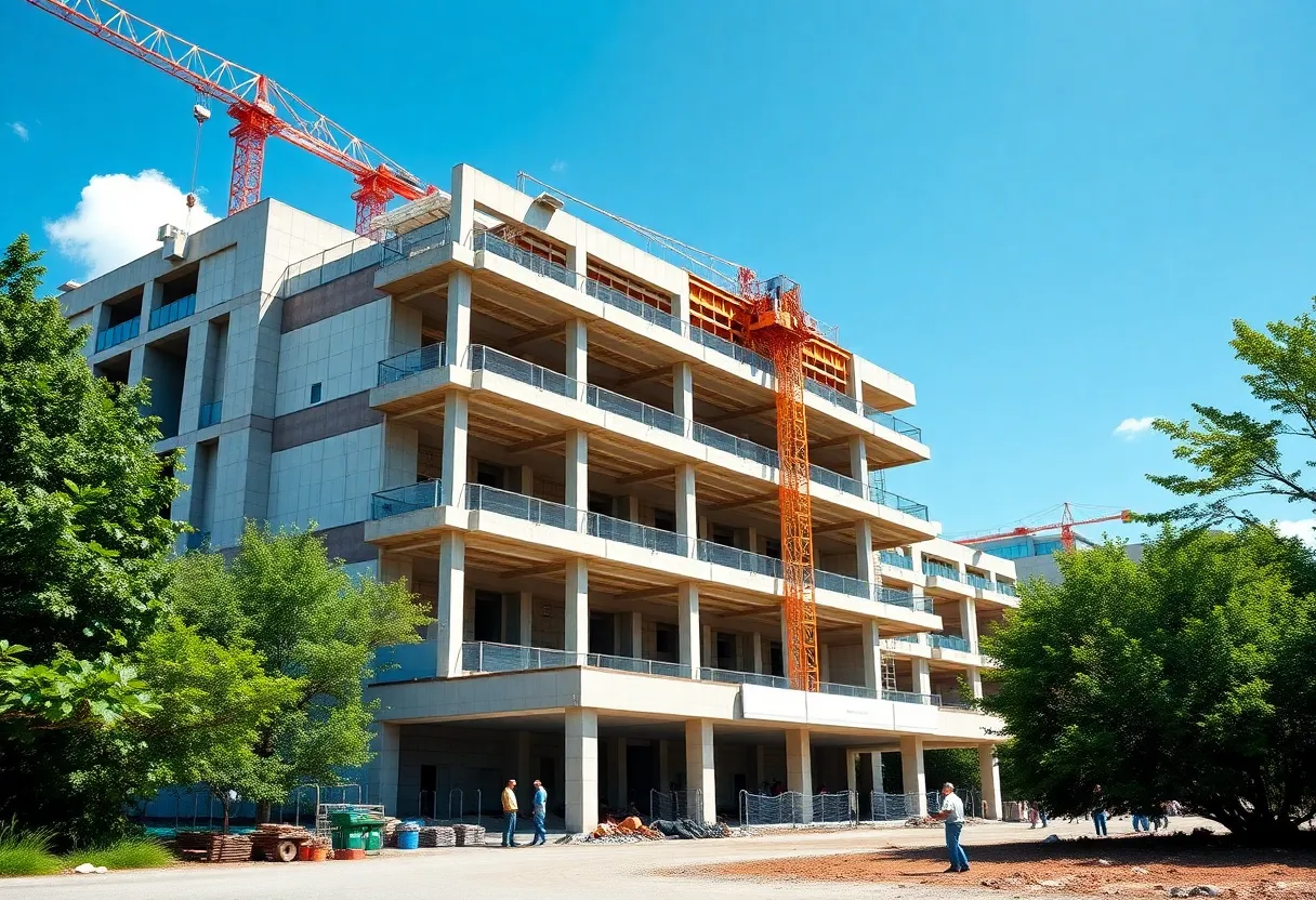 Fort Worth Hospital Expansion Construction