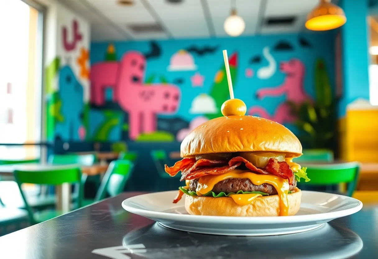 Killer Burger San Antonio Interior