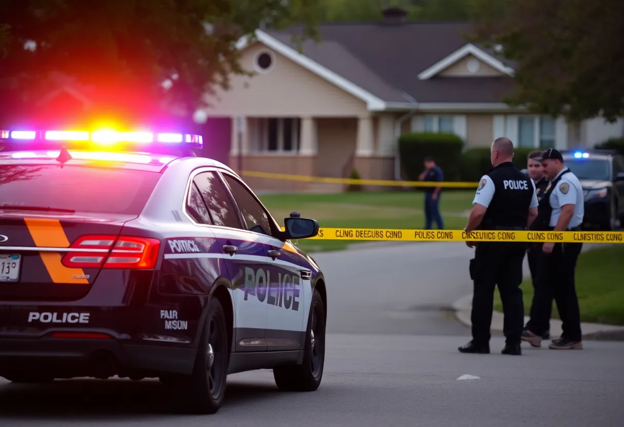 Police responding to a shooting incident in Laredo