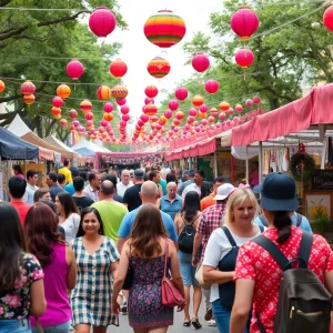 Community celebration event at Live from the Southside anniversary