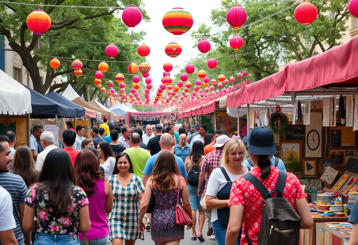 Community celebration event at Live from the Southside anniversary