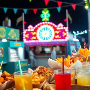 Delicious food offerings from New York State Fair