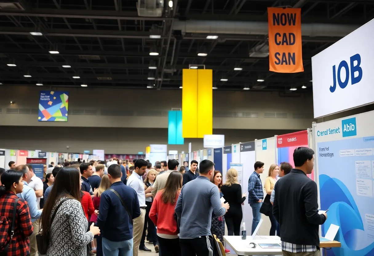 North Texas Job Fair Scene