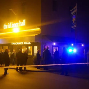 Emergency response at a dance hall in New Braunfels, Texas