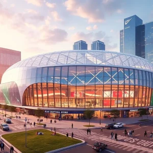 Conceptual design of Project Marvel arena in San Antonio