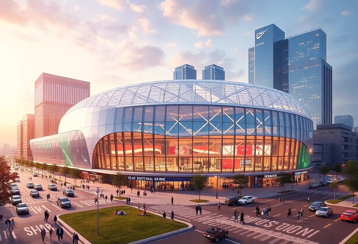 Conceptual design of Project Marvel arena in San Antonio