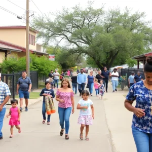 Community scene in San Antonio showcasing local activities and neighborhood life.