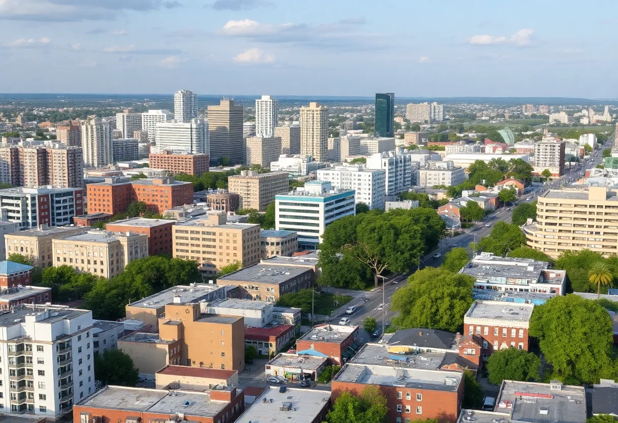 Cityscape of San Antonio highlighting community aspects