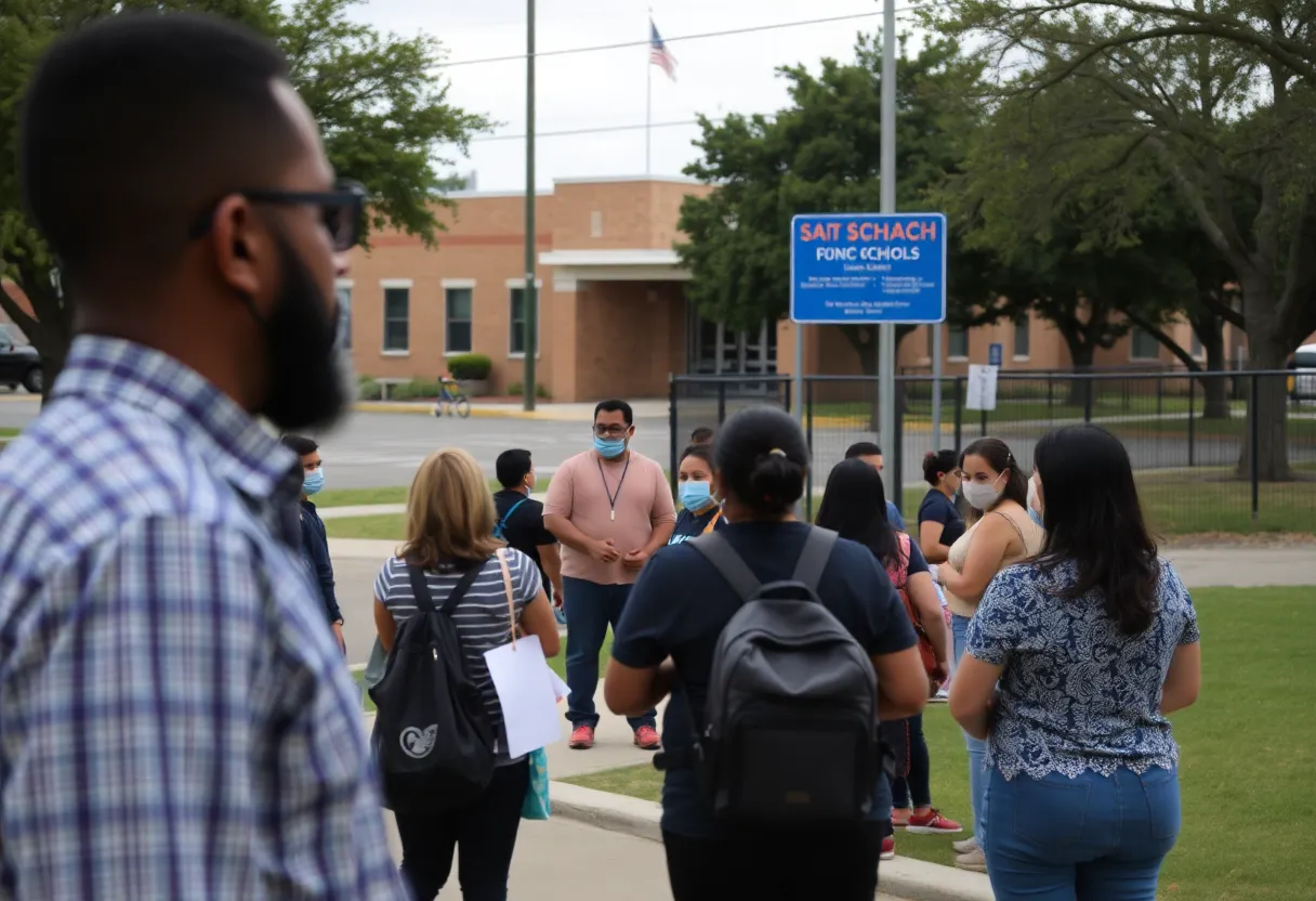 San Antonio school community holding vigil for shooting victim