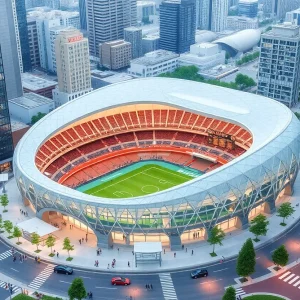 Conceptual design of the new San Antonio Spurs arena