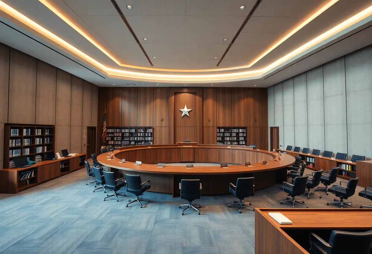 Texas Business Court Interior