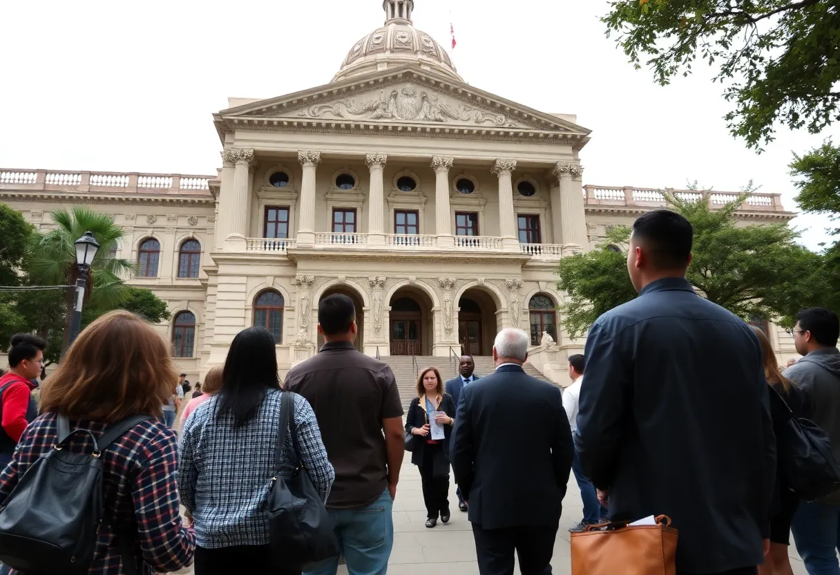 Texas House discussing legislative actions impacting public health and safety.
