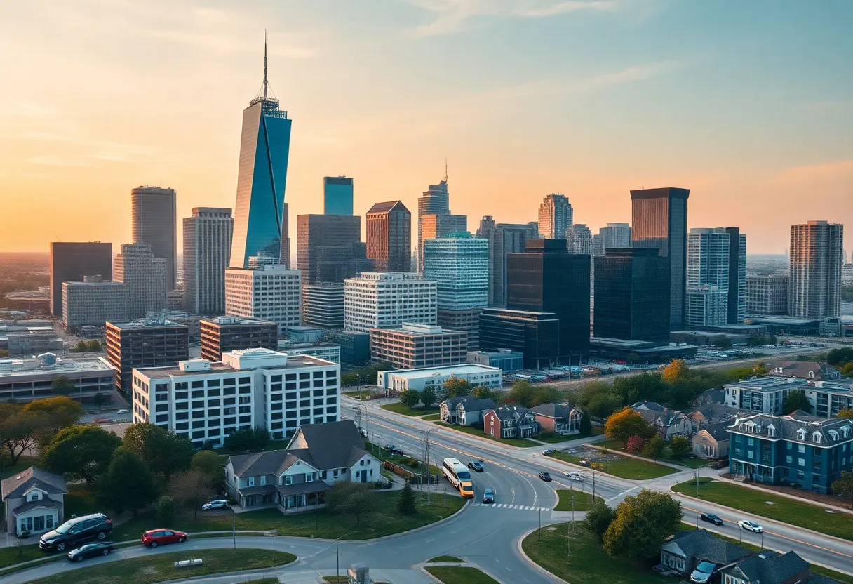Texas Skyline of Wealth