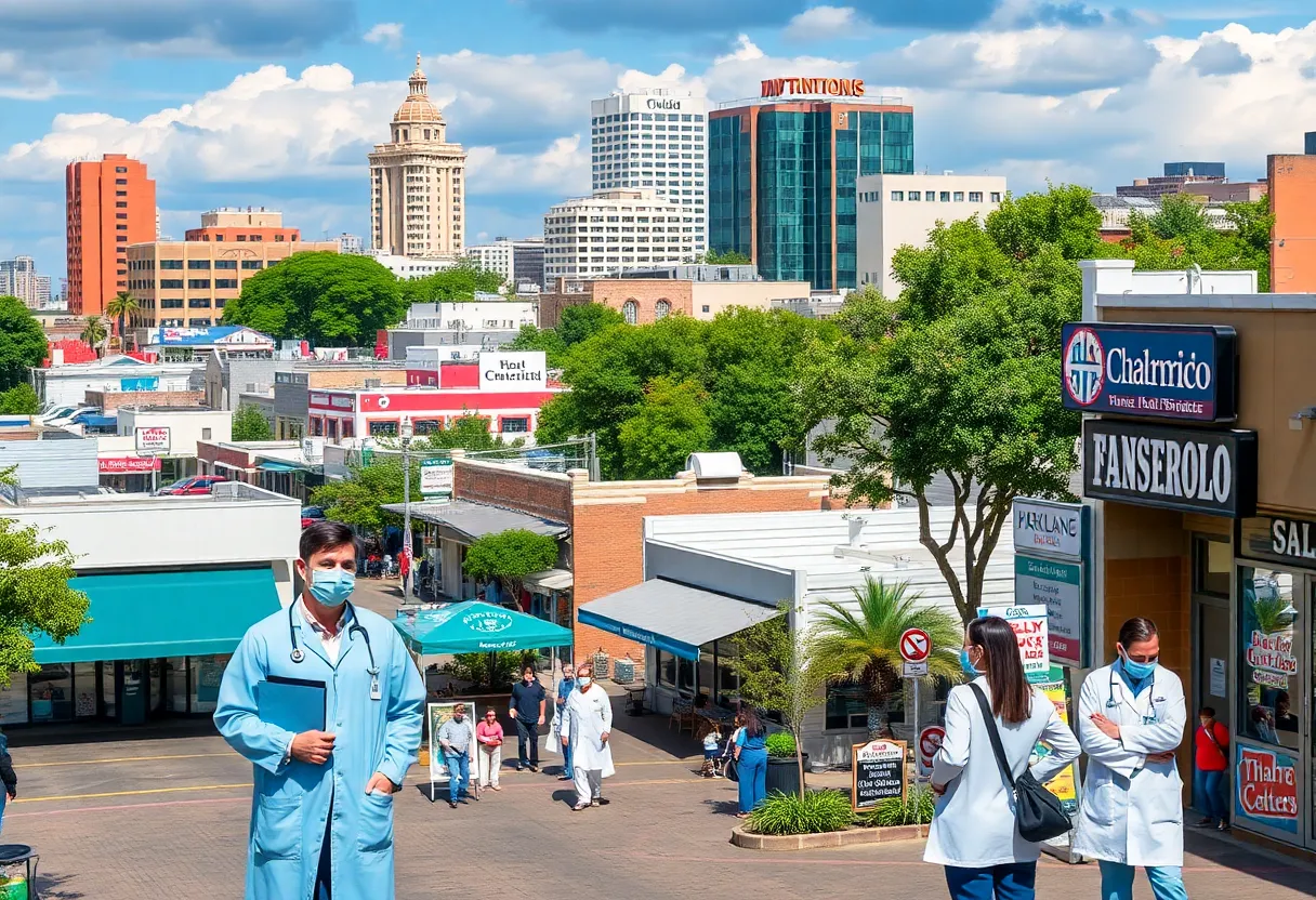 Representation of Texicare's health plans in San Antonio