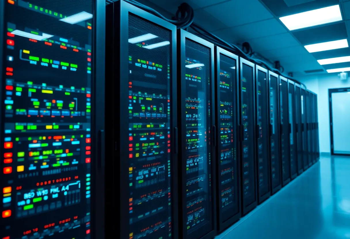 Illustration of Varnish Cache technology in a server environment