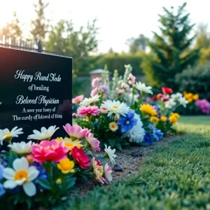 Memorial garden dedicated to Dr. Sam Stanley Miller