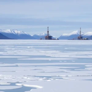 Oil Drilling in West Harrison Bay