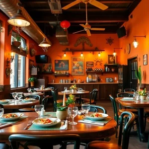 Inside Taqueria Cotija