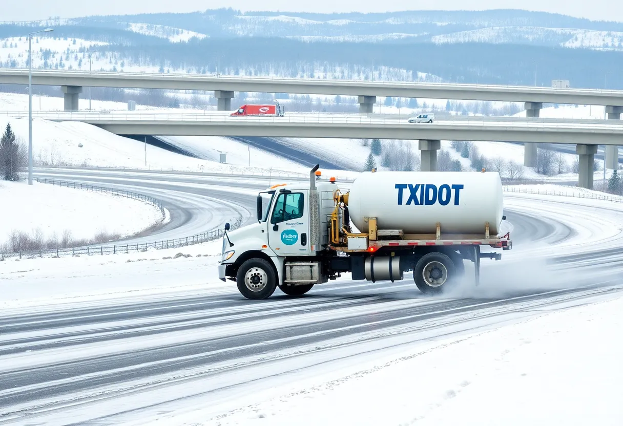 TxDOT Winter Road Preparation