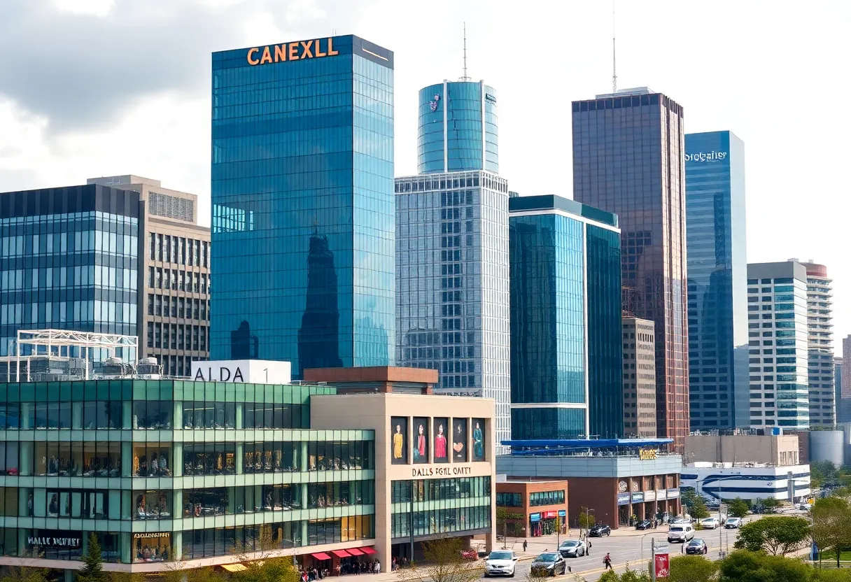Dallas Fort Worth Business Scene
