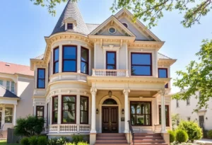 Historic Victorian home in San Antonio's Monte Vista neighborhood