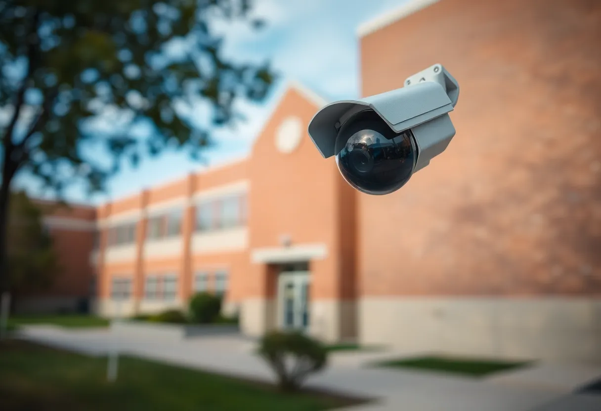 Exterior view of Holy Cross of San Antonio
