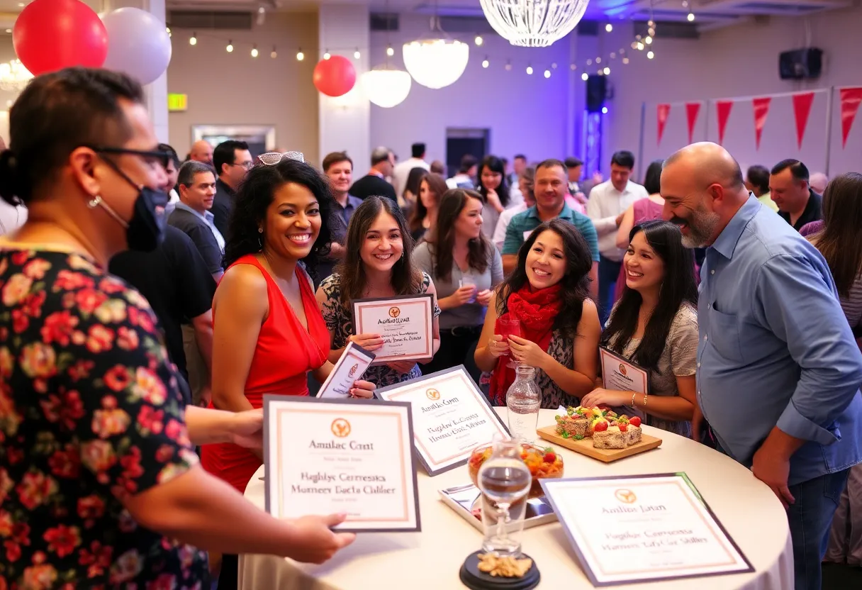 A celebration of local businesses during the SA Picks 2025 Awards in San Antonio.