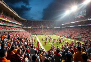 Players in action during the San Antonio All-Star Football Game at Alamodome.