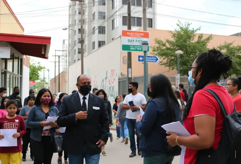 Community support for teachers in San Antonio