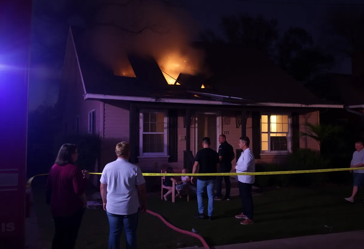House damaged by fire in San Antonio