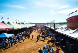 Crowd enjoying the San Antonio Stock Show and Rodeo