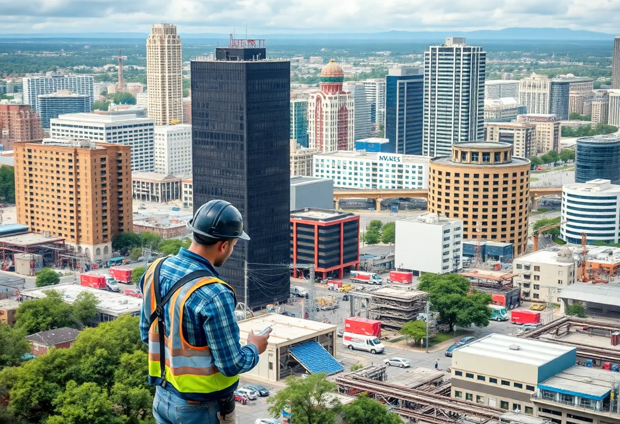 View of San Antonio showcasing AI technology in the workforce