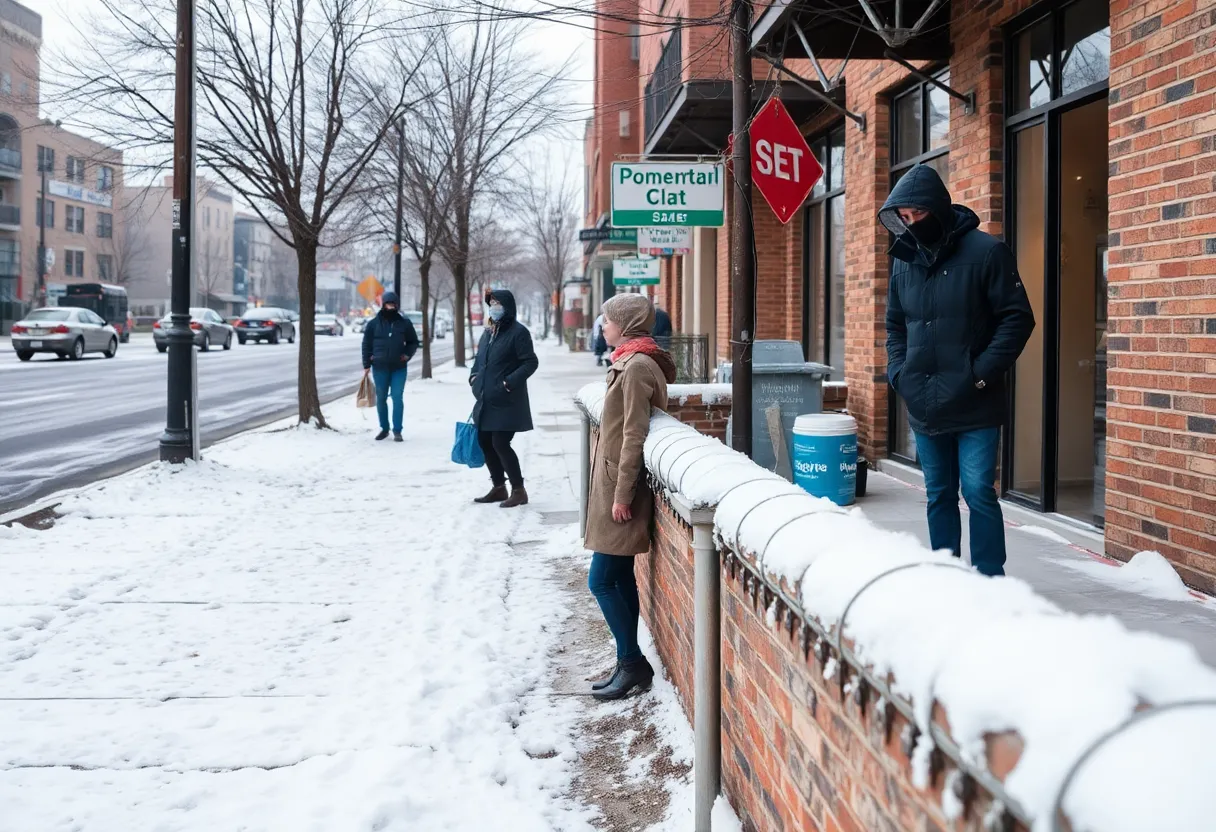 Residents in Austin preparing for a cold front