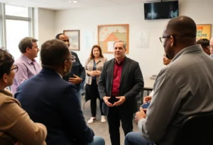 Candidates discussing law enforcement and justice in Bexar County