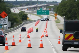 Construction on Loop 1604 in San Antonio affecting traffic