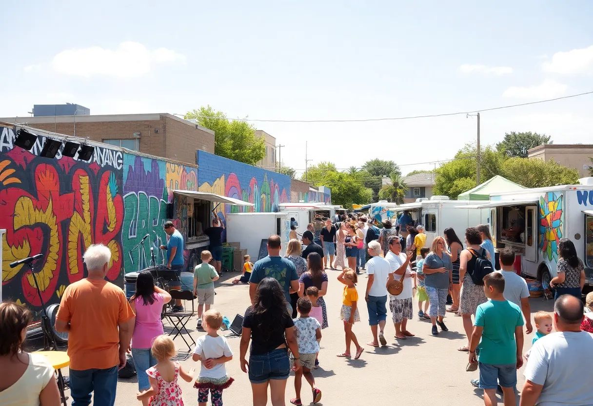 Crowd enjoying the MÁS AMOR Fest in Seguin, Texas