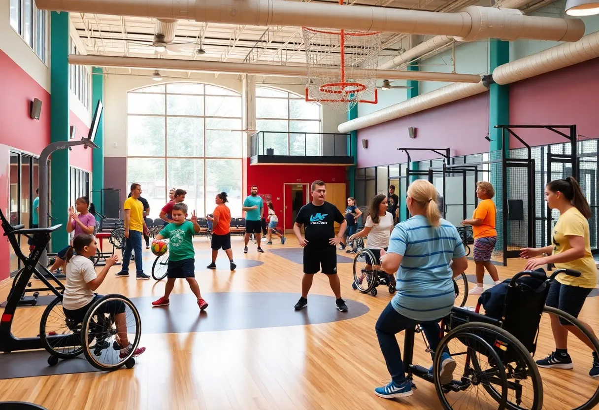 Exterior view of the Morgan's Sports Fitness Center in San Antonio