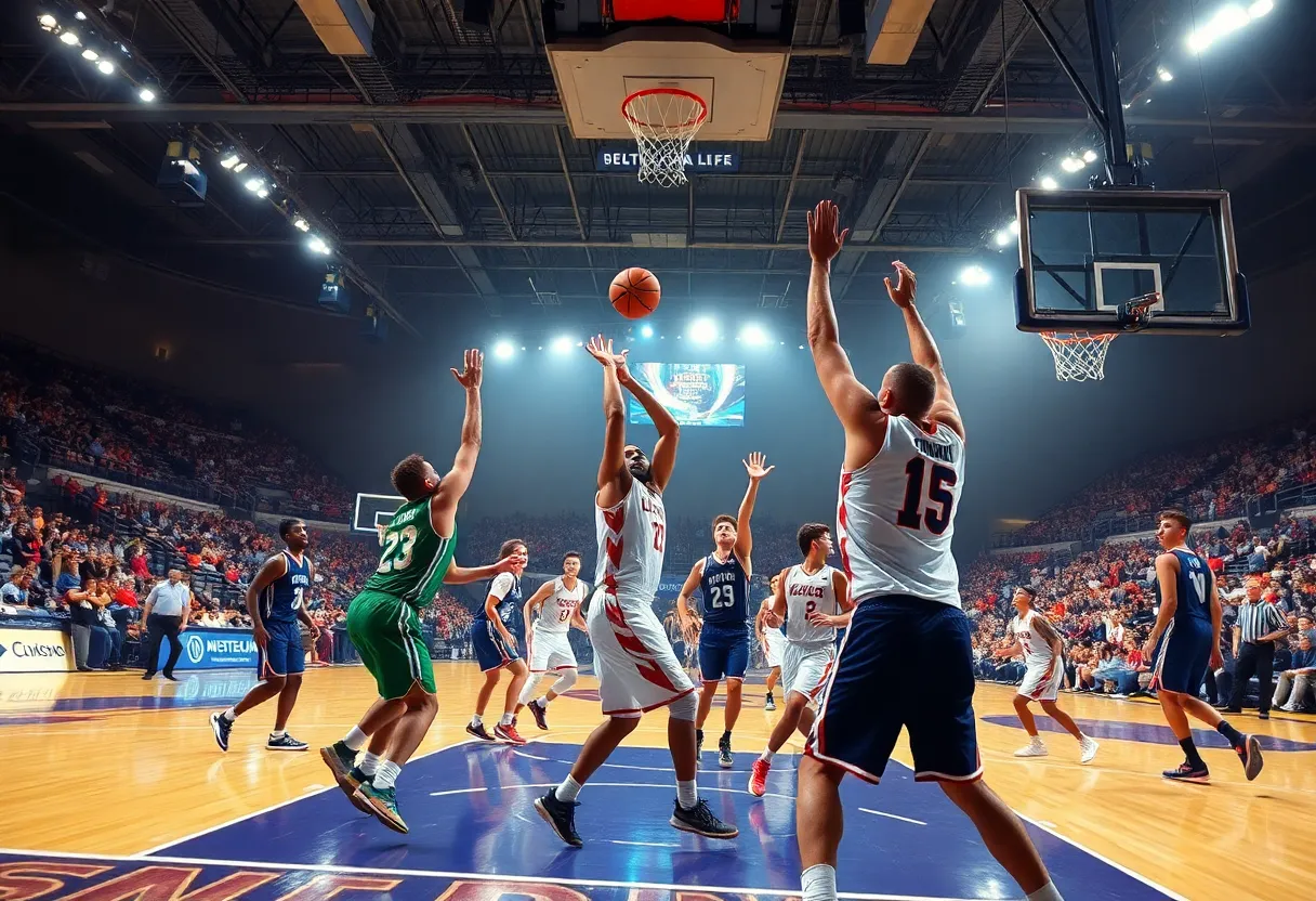 Phoenix Suns players in action against the San Antonio Spurs