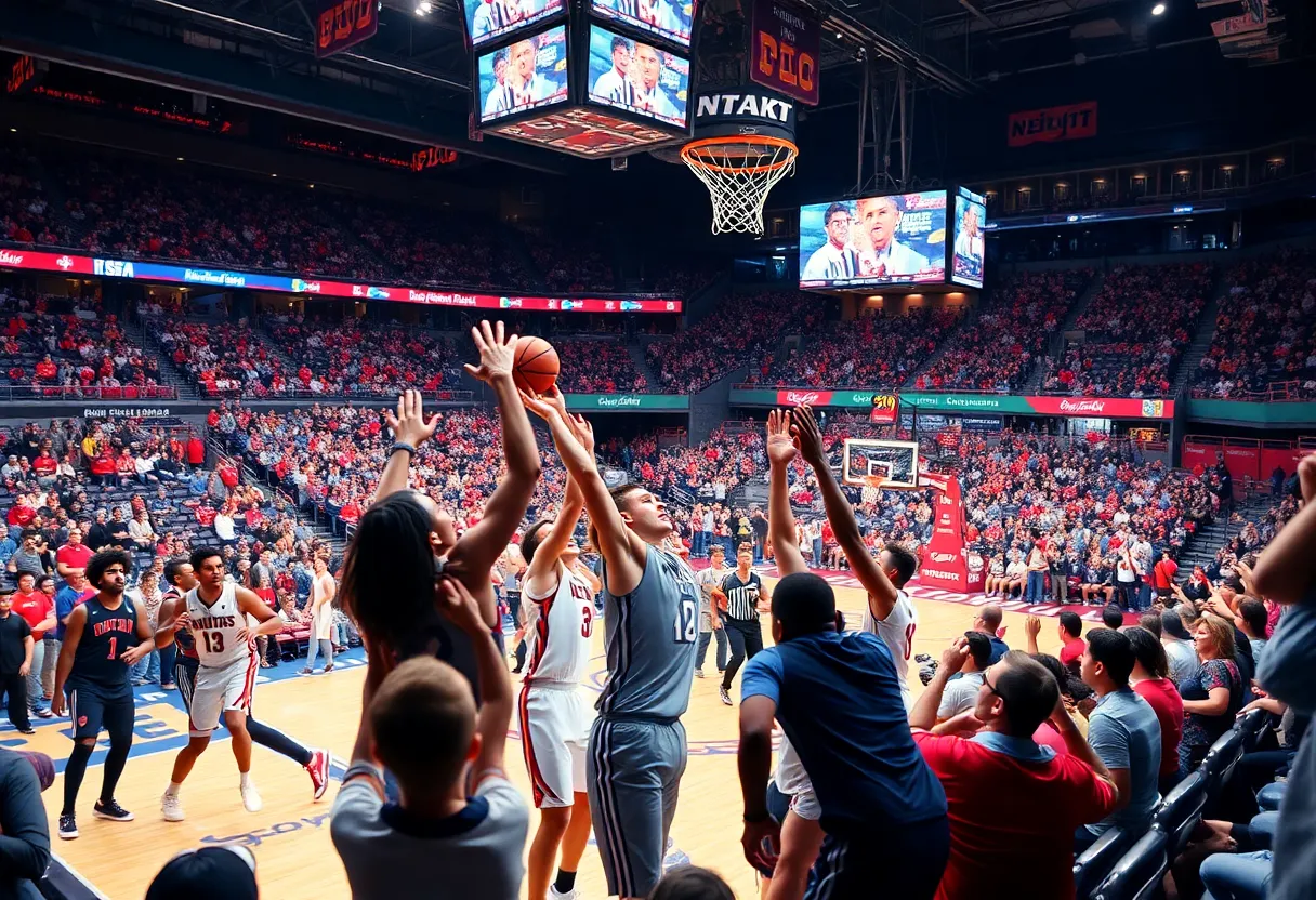 College basketball teams competing in Players Era Festival