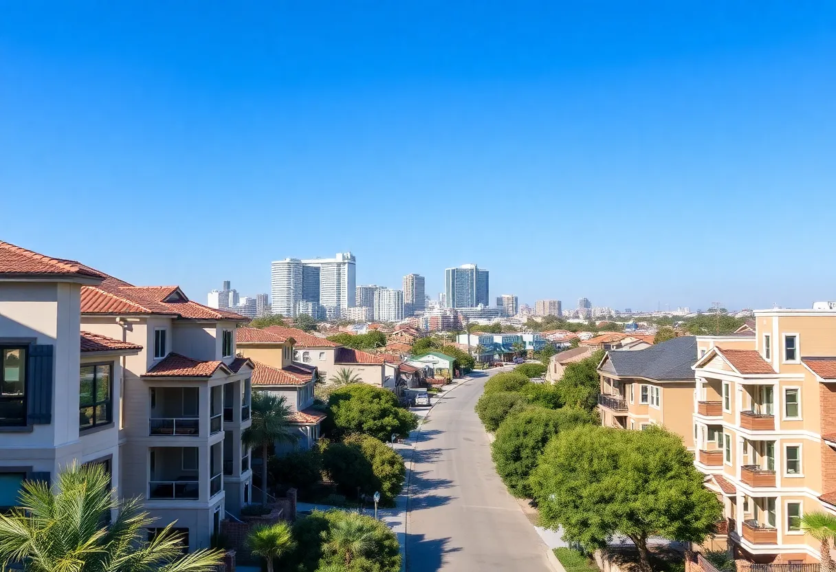 San Antonio cityscape with homes representing the housing market